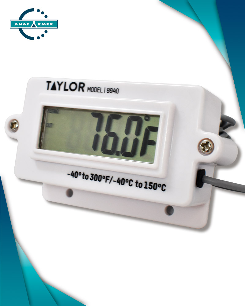 Termómetro para refrigerador de platino -100.0°C Certificado