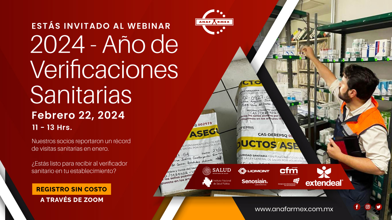 Webinar 2024 AÑo De Verificaciones Sanitarias Anafarmex 